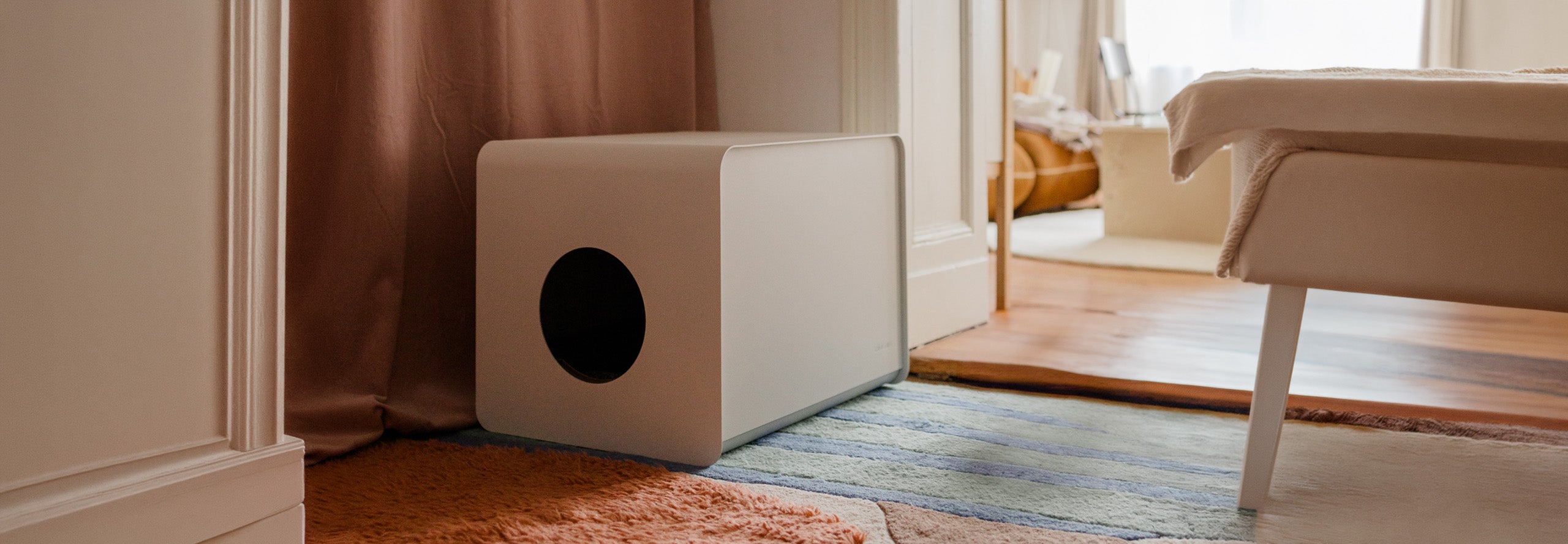 Stylist Cat Box Designer Cat Litter Box by MiaCara – Stylish & Modern